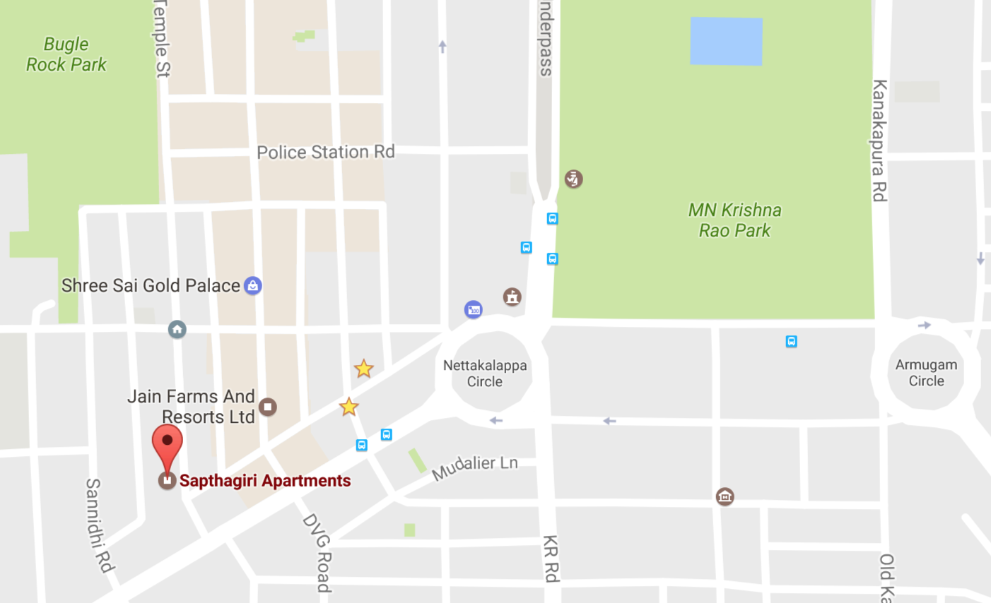 SAVAS Production Office Location Map